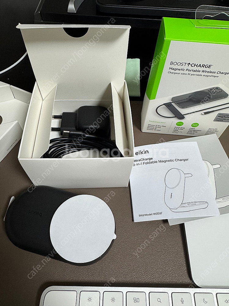 벨킨 Qi2 25w 3in1 무선충전기 블랙--2