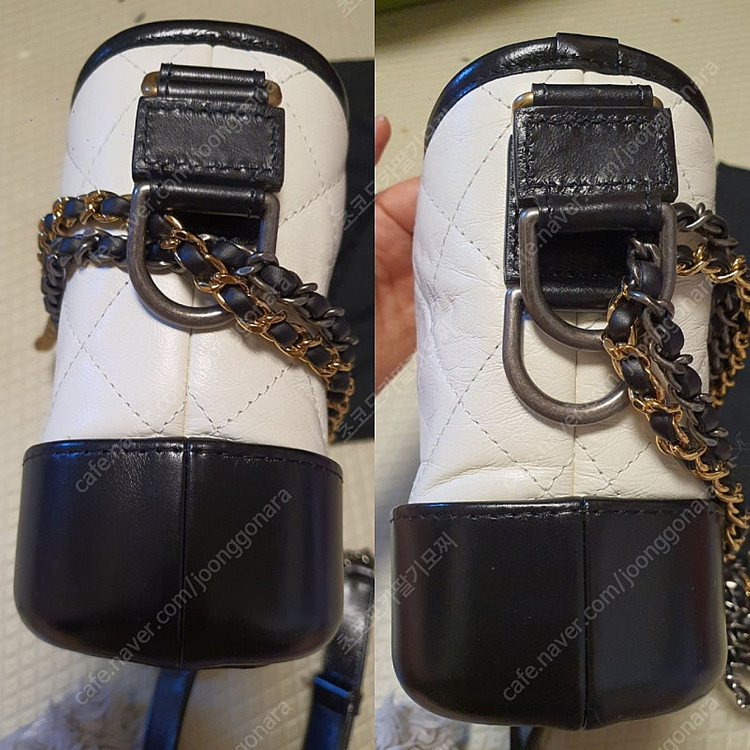 샤넬 가브리엘 호보백 - 스몰 화이트--6