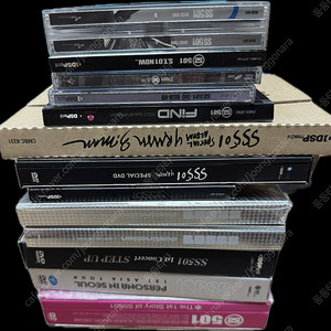 SS501 cd, dvd