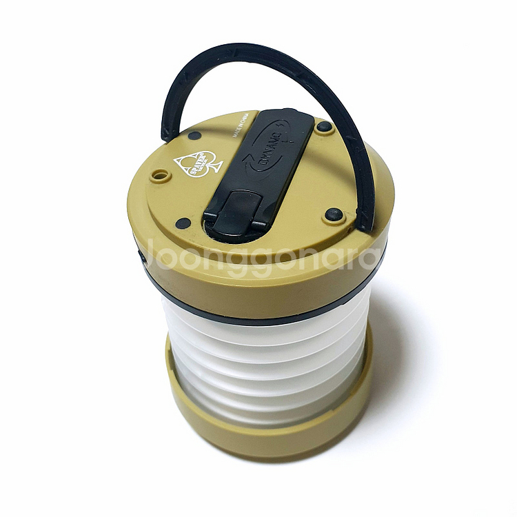 [새제품] 스페이버 자가발전 캠핑 랜턴 후레시 충전기--3