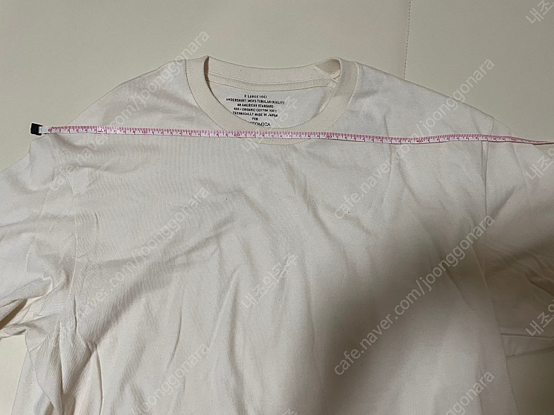 Anatomica 아나토미카 오가닉 긴팔 티셔츠 XL사이즈 이미지