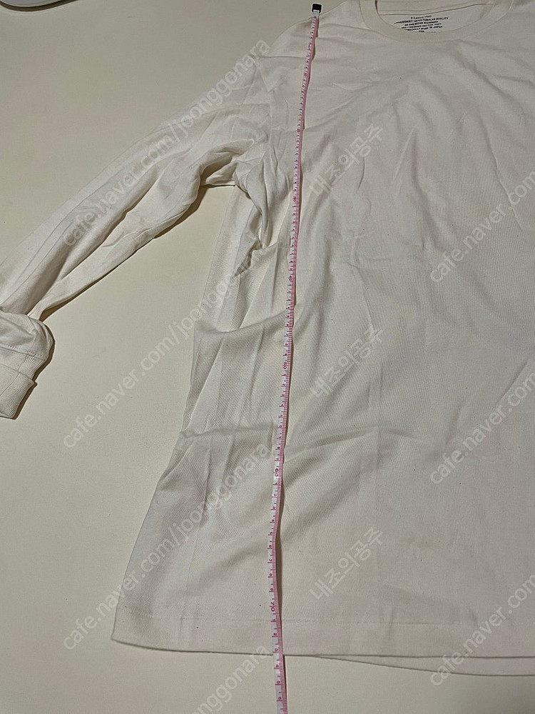 Anatomica 아나토미카 오가닉 긴팔 티셔츠 XL사이즈 이미지