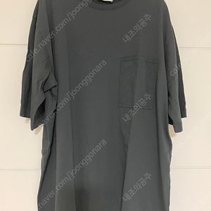 르메르 박시 티셔츠 M사이즈 / 차콜 색상