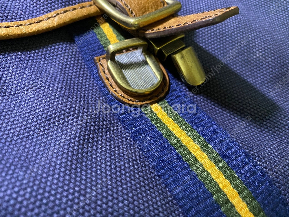 Fossil.파슬. 캔버스 가죽배색 크로스백,--2