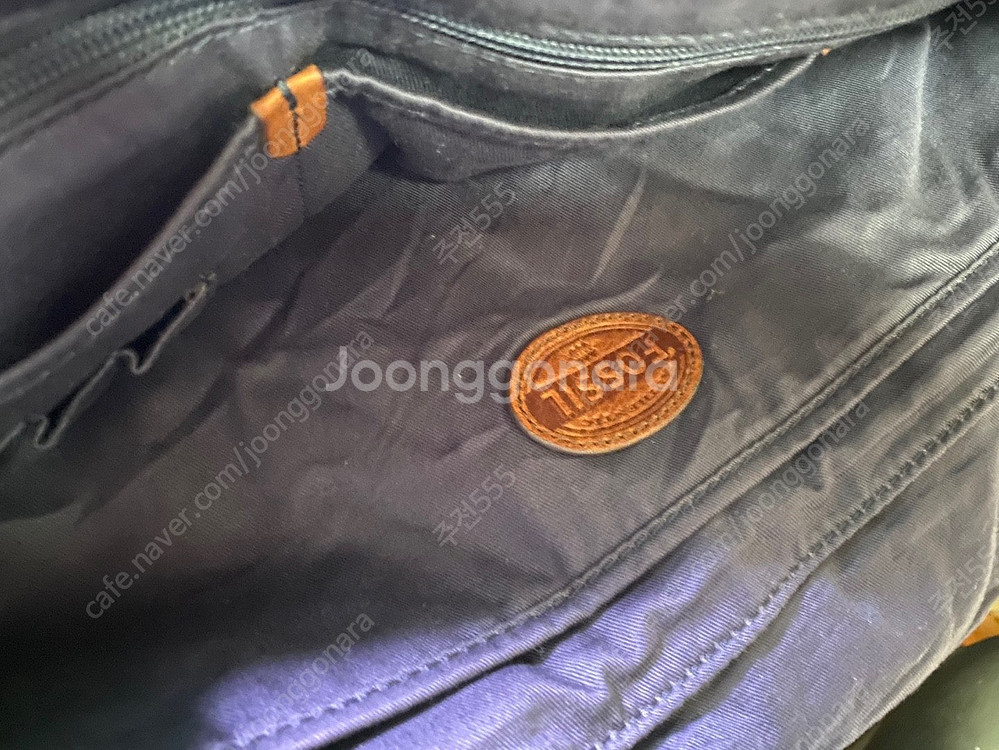 Fossil.파슬. 캔버스 가죽배색 크로스백,--5