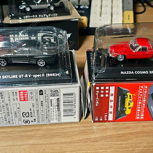 f-toys 1/64 닛산 스카이라인 r34, 마쯔다 코스모 스포츠 일괄 판매합니다.