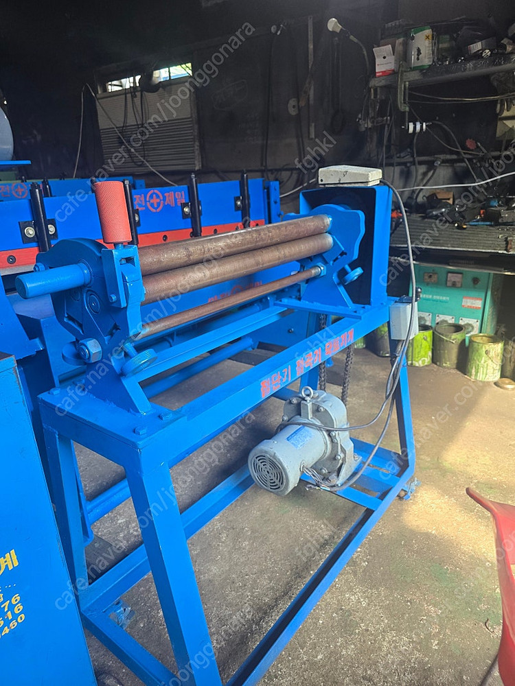 덕트기계,닥트기계,비딩기,삼단로라,엘보,닥트로라,재살꺽기,TDF 팝니다. 이미지