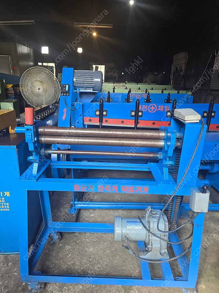 덕트기계,닥트기계,비딩기,삼단로라,엘보,닥트로라,재살꺽기,TDF 팝니다. 이미지