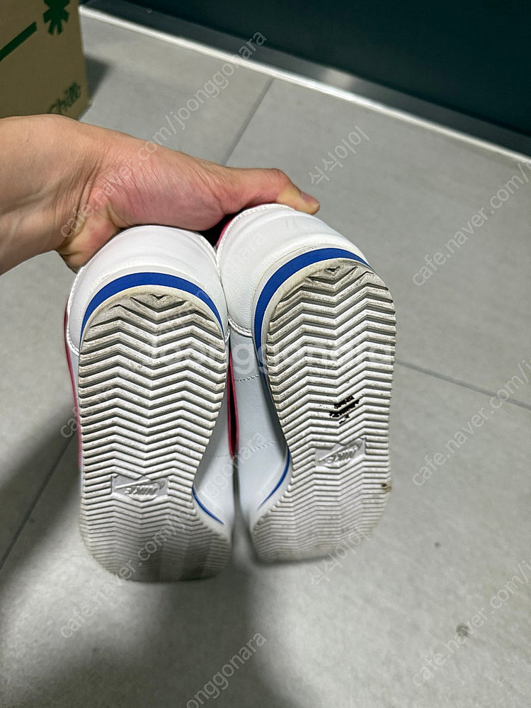 나이키 코르테즈 흰빨파 (W) 265mm/교환신청도 받...--3