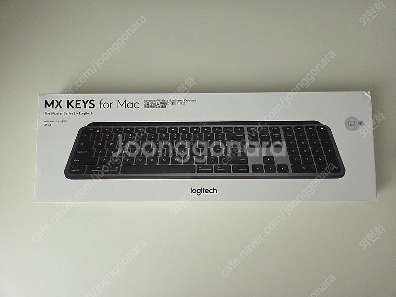 로지텍코리아 MX KEYS for MAC 미개봉 새제품...--0