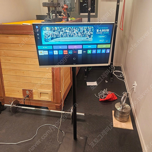 LG 25SR50F 마이뷰 스마트 tv 모니터 런닝머신 tv 판매