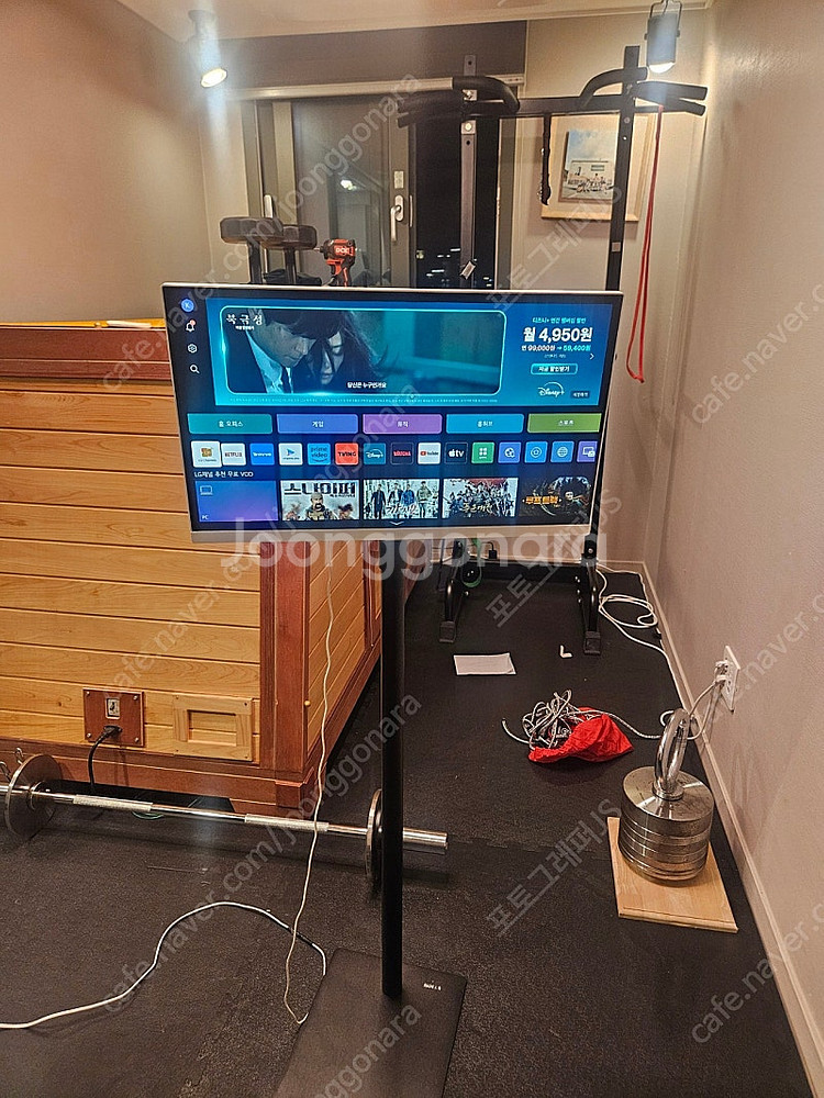 LG 25SR50F 마이뷰 스마트 tv 모니터 런닝머신...--1