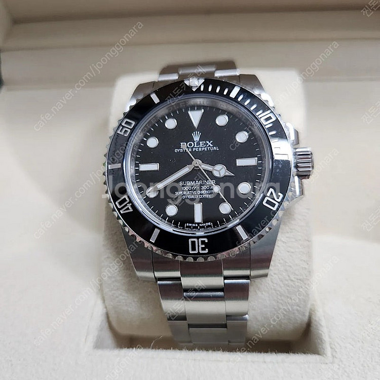 롤렉스 114060 논데이트 구매합니다 2015년이후 삽니다--0