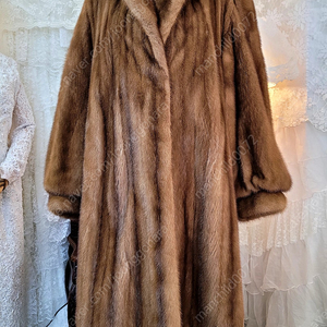 (정품)AMERICAN FUR AWARDS 별다섯 롱밍크코트 최상급,최상태