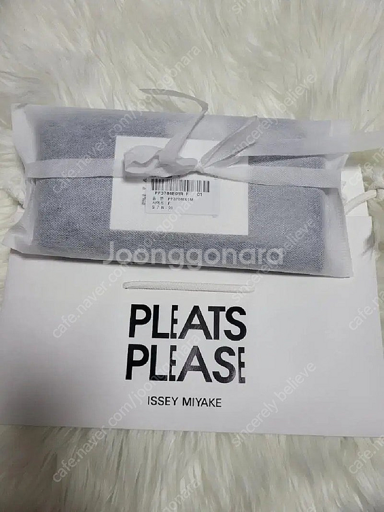 플리츠플리즈 스카프 먼슬리 7월 스카프 다크그린--7