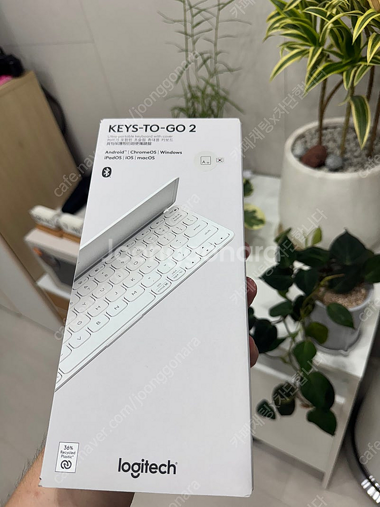 로지텍 KEYS-TO-GO 2 키보드 (정품)--0