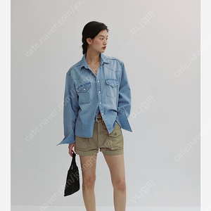 얼바닉30 웨스턴데님셔츠