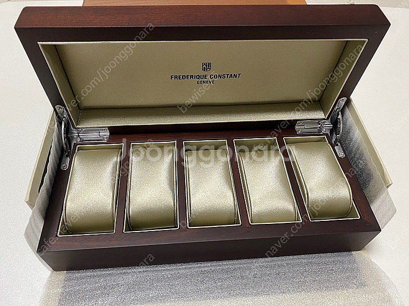 [새상품] 프레드릭콘스탄트 시계 원목 5구 보관함--0