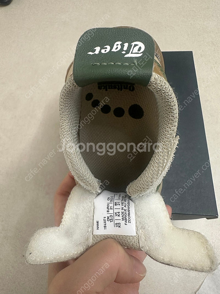 오니츠카타이거 멕시코66 아기운동화 130사이즈--3