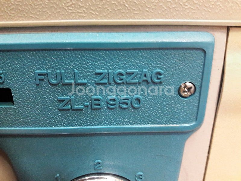 레트로 브라더 미싱 ZL-B950--2