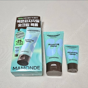 마몽드 어메이징 딥 민트차콜릿 팩클렌저 단품기획 (135g+25g)