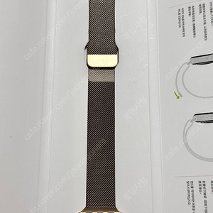 애플워치 정품 밀레니즈루프 골드 44mm