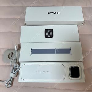 애플워치 se2세대 40mm 실버 gps (택포17)