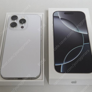 아이폰16프로 256gb 화이트 풀박 판매합니다.