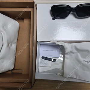 젠틀몬스터X메종 마르지엘라 콜라보 선글라스 한정판 (택포)