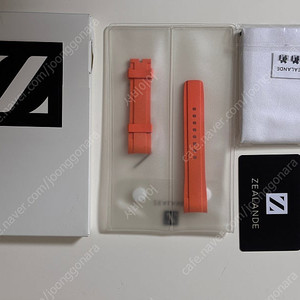 질랜드 러버밴드 41mm 오랜지 색상 판매합니다.