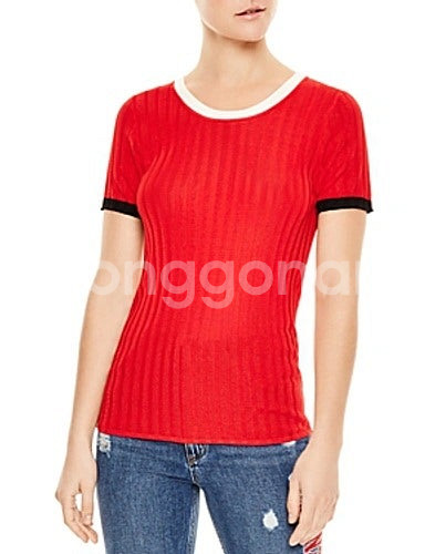 산드로sandro 골지 티셔츠 정품--0