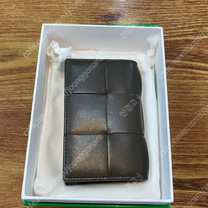 보테가베네타 카드지갑(카키/라이트 버터스카치) 새 상품