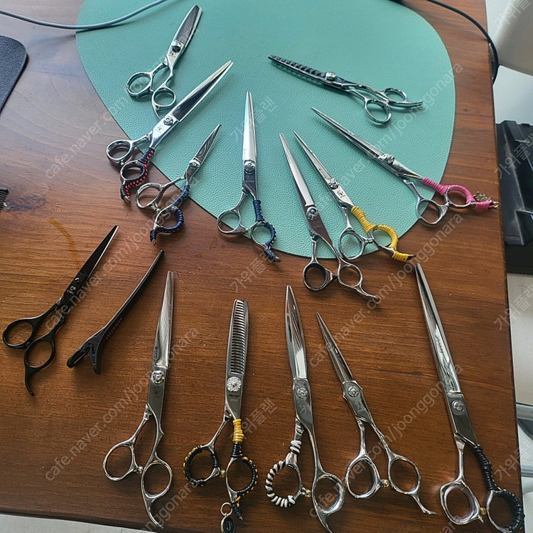 미용가위 블런트 6.0 틴닝 26발3홈--3