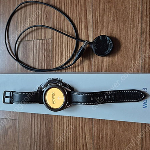 갤럭시워치3 41mm SM-R850/미스틱실버 팝니다(상태좋음)