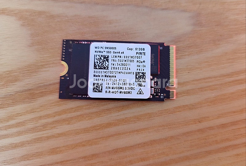 WD 웬디 웨스턴디지털 SN5000S M.2 2242 ...--0