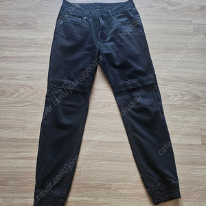 준지 조거팬츠 청바지 흑청 연청 44사이즈 정품