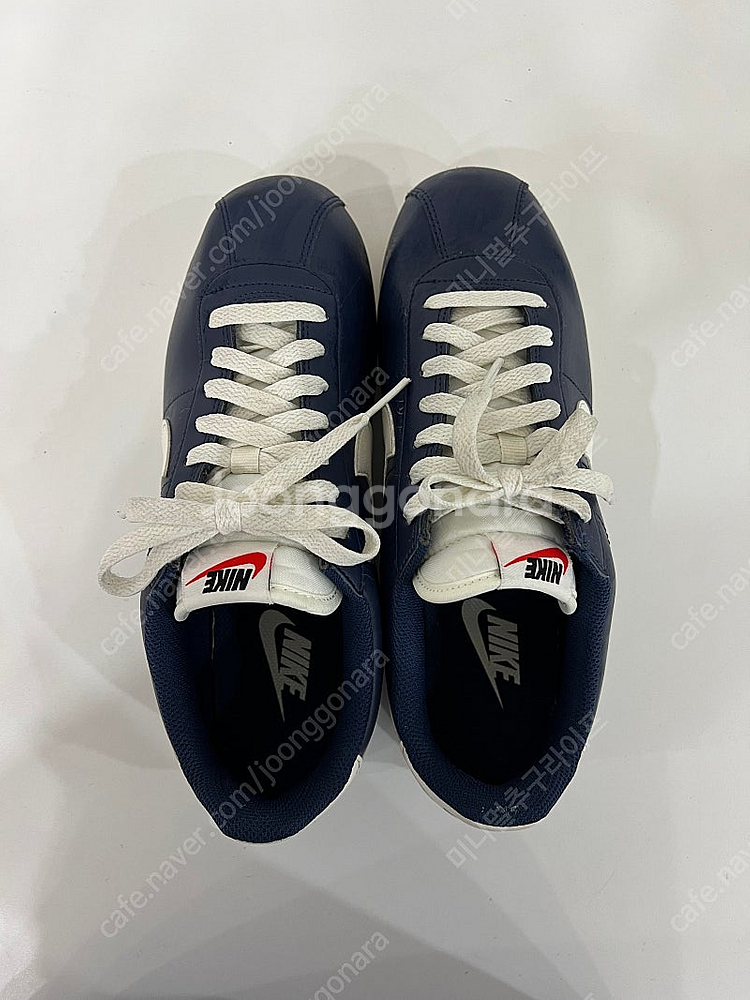 나이키 nike 코르테즈 레더 네이비 260--1