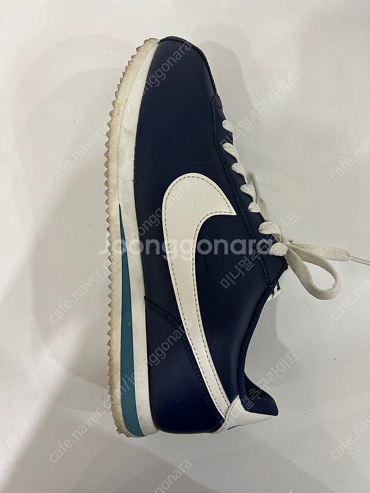 나이키 nike 코르테즈 레더 네이비 260--5