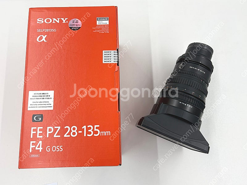 소니, Sony FE PZ 28-135mm f4 G OSS 줌렌즈+필터 판매합니다.--0