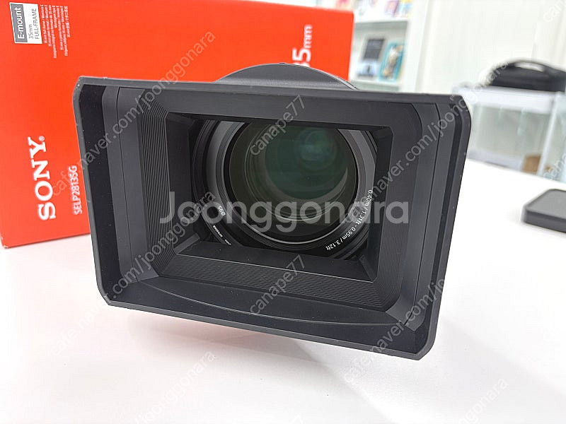 소니, Sony FE PZ 28-135mm f4 G OSS 줌렌즈+필터 판매합니다.--4
