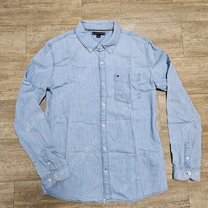 타미힐피거 데님셔츠 164사이즈