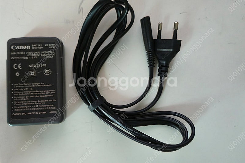캐논 CB-2LW 충전기 (NB-2L 배터리용) 팝니다.--1