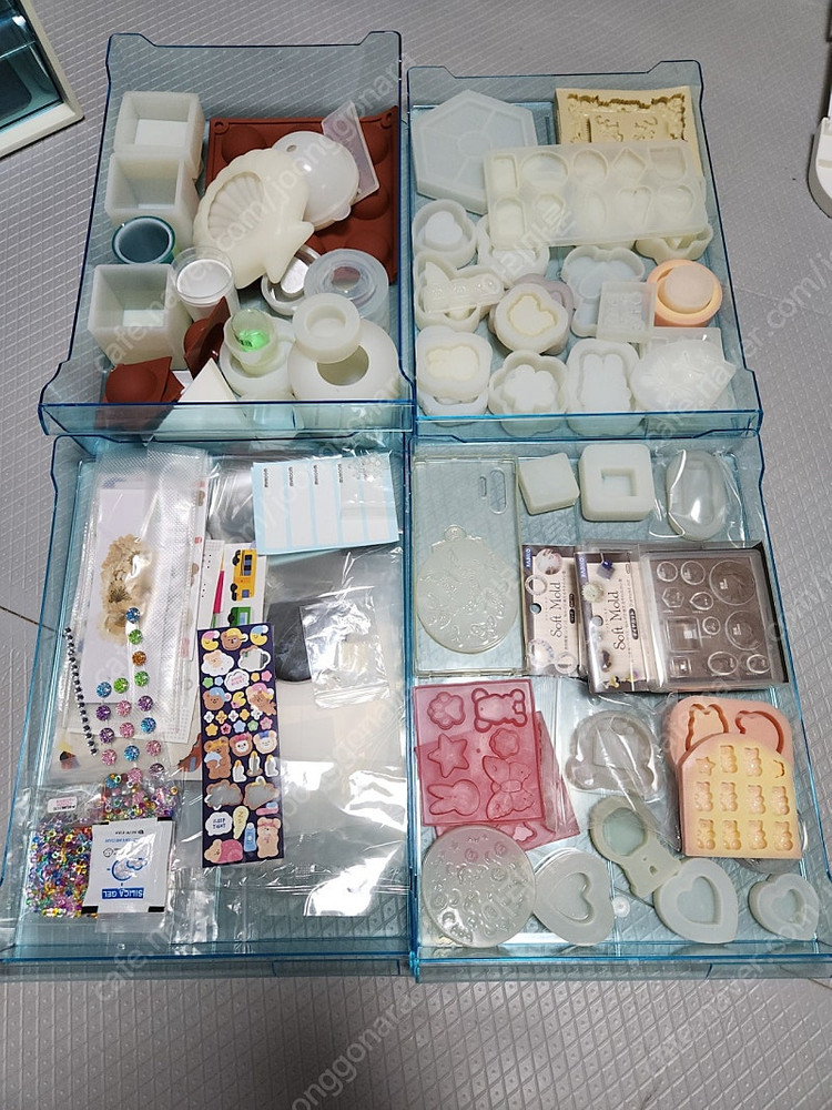 레진아트 몰드 아트 uv램프 등 일괄 이미지