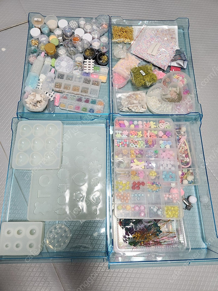 레진아트 몰드 아트 uv램프 등 일괄 이미지