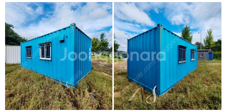 농막컨테이너 3m x 6m 강원도 철원군 철원읍 월하리 위치--2