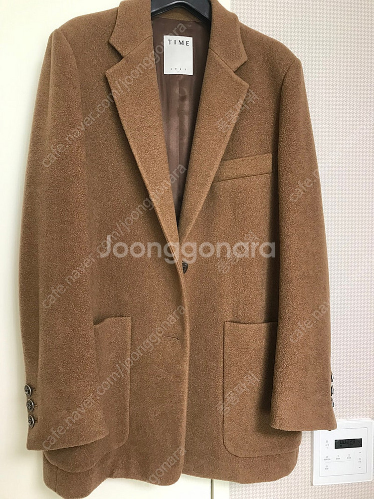 한섬 타임 캐시미어 100 자켓--0