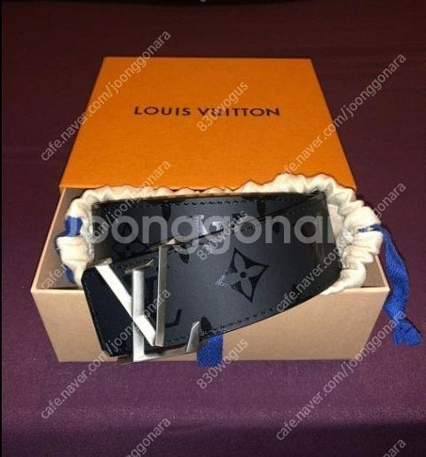 정품 LOUIS VUITTON 루이비통 벨트 M9346--1