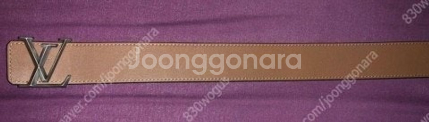정품 LOUIS VUITTON 루이비통 벨트 M9346--4