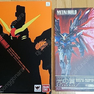 반다이 메탈빌드 데스티니 하이네 커스텀 +빛의날개 합본 판매합니다