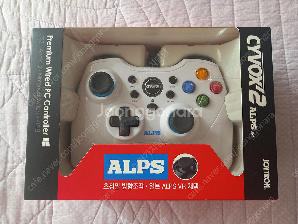 조이트론싸이복스1, 2중고게임패드팝니다.--2